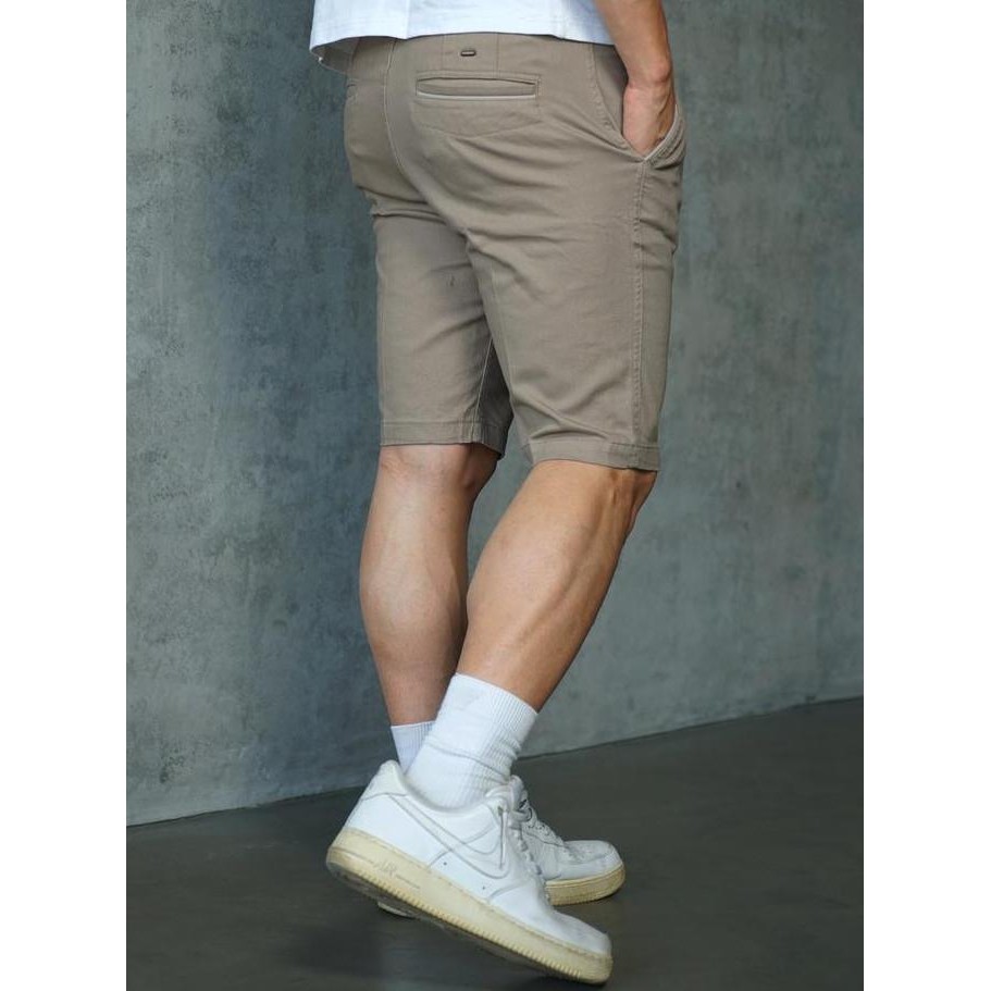 FOREX Chinos Pendek Pria Regular Fit Stretch