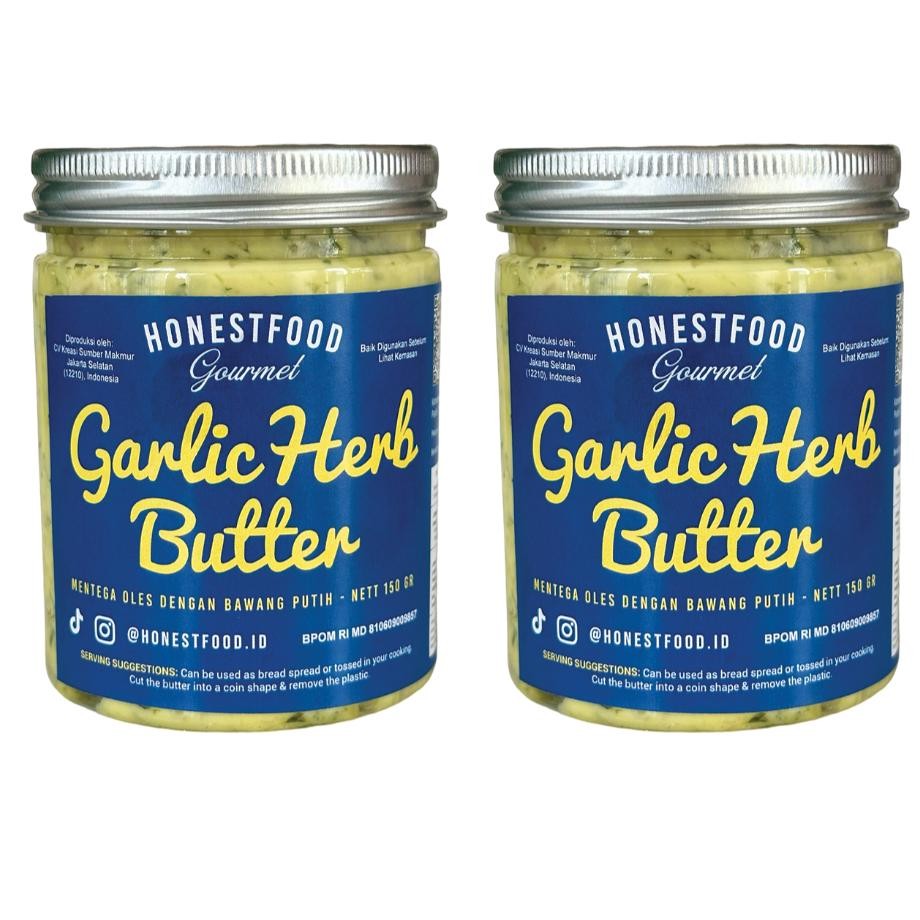

Honetfood Garlic Butter Ii 2 Bundling Mentega Bawang Putih Olean Roti
