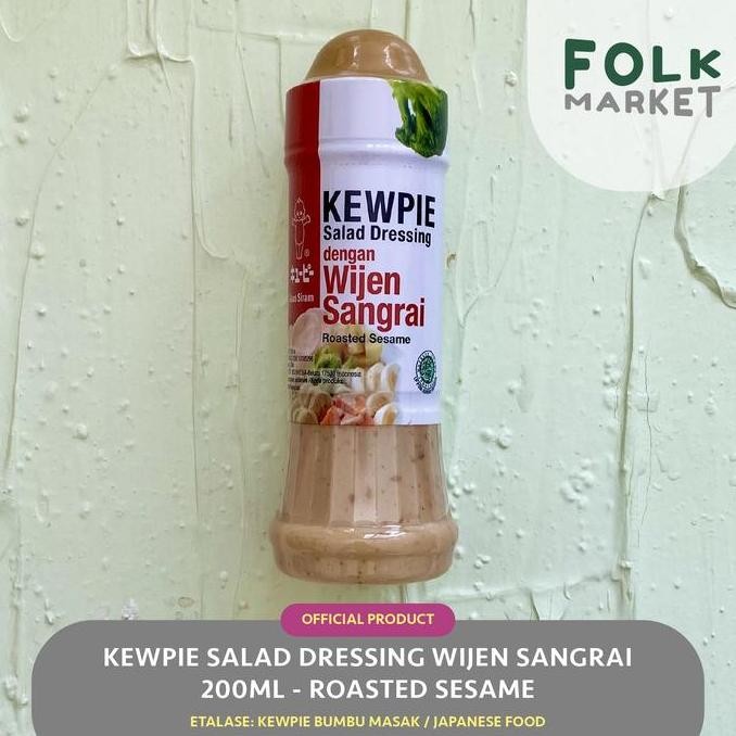 

HIW KEWPIE Salad Dressing Roasted Sesame 200ml - Saus Salad Wijen Sangrai