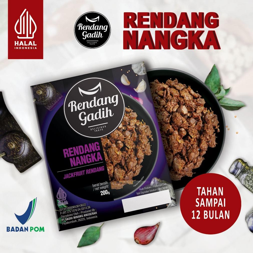 

Rendang Gadih Pyk - Rendang Nangka 200 g