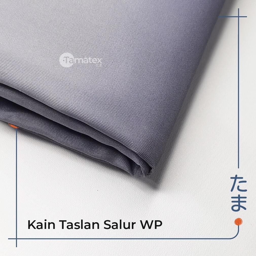 YZ KAIN Taslan Waterproof Polyester Micro Lem Bening Taslan Motif Salur