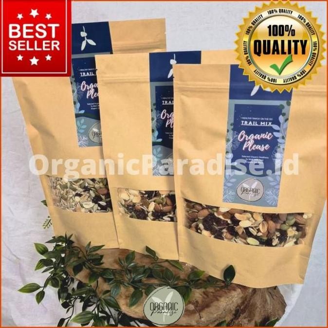 

Grosir Trail Mix Nut Organic Please 250 Gram / Snack Kacang Mix Organic Please 250 Gram Snacks Diet Organic Paradise