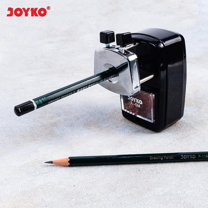 

Joyko Serutan Meja Table Sharpener Stainless Besi Rautan Putar A-5M