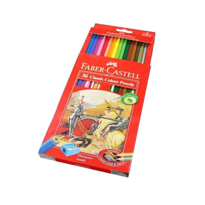 

Termurah Pensil Warna Faber-Castell 36 Classic Colour Pencils (#115856)