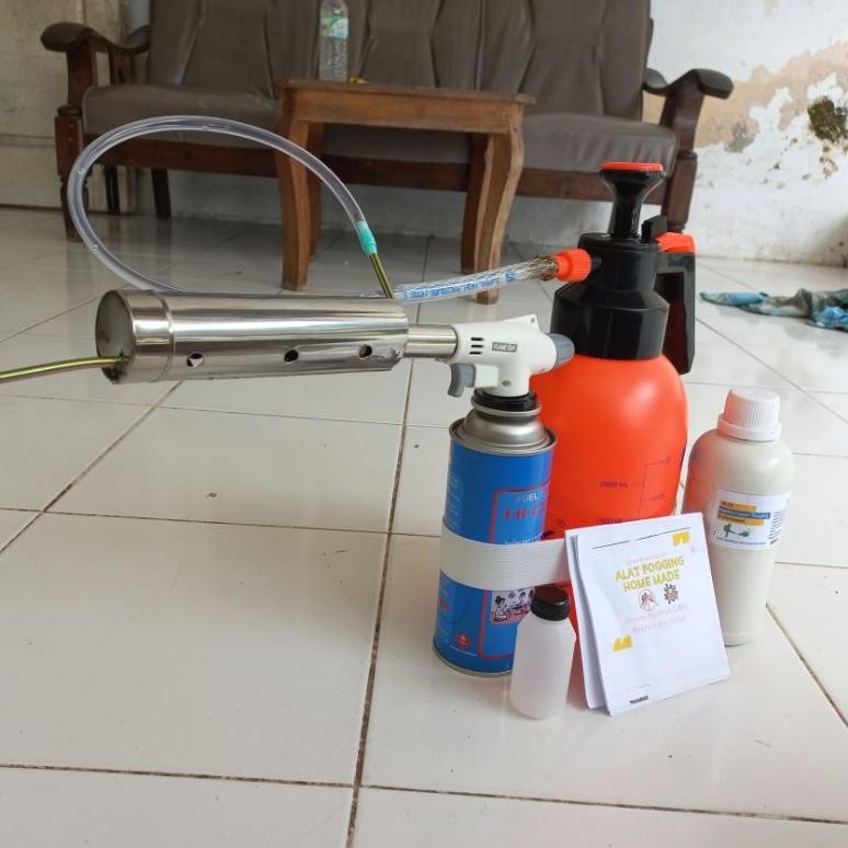 mesin foging mini pengasapan Nyamuk dan serangga treck belt