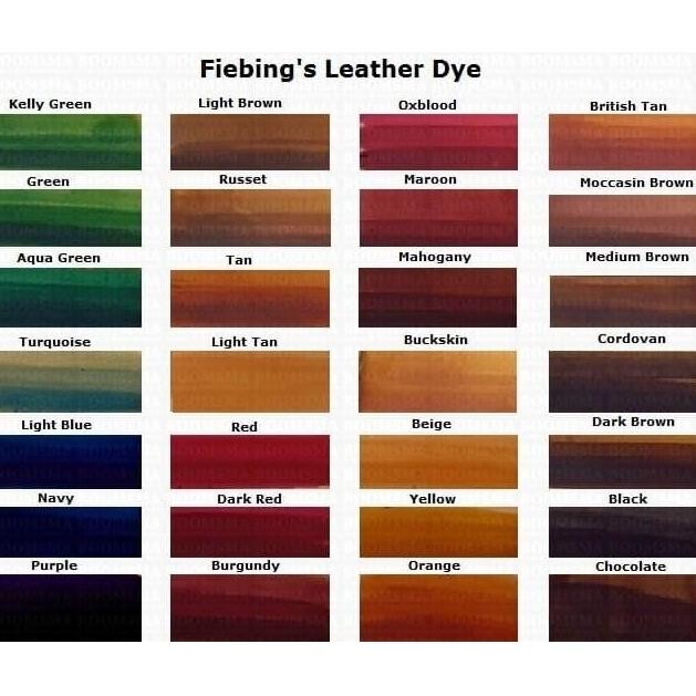 

baru leather dye color fiebing's leather dye. free 1 wool dauber