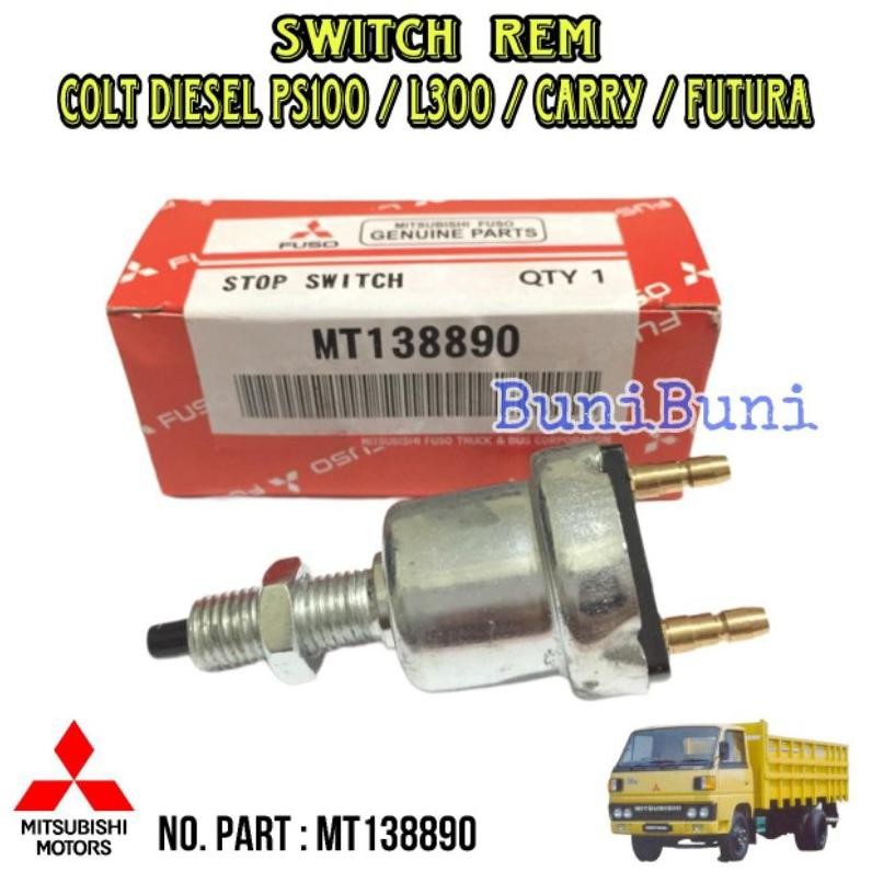 Diskon Switch Rem Ps100 / Swit Stop Rem Untuk Mobil Truk Ps100 Ps120 L300 / Carry / Futura / Katana 
