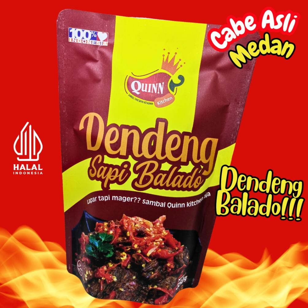

QUINN of Spicy Dendeng Sapi Balado - Sambal Pedas by Kitchen Medan