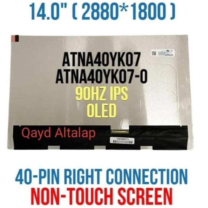 Lcd Layar Asus Vivobook Pro 14 Oled M3401 M3401Q M3401Qc