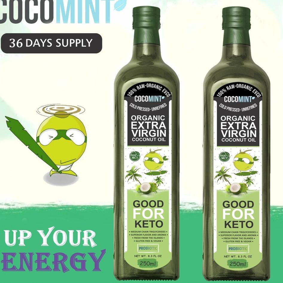 

2 Botol Nya Elapa Virgin Coconut Oil Vco Eto Unrefined 250Ml