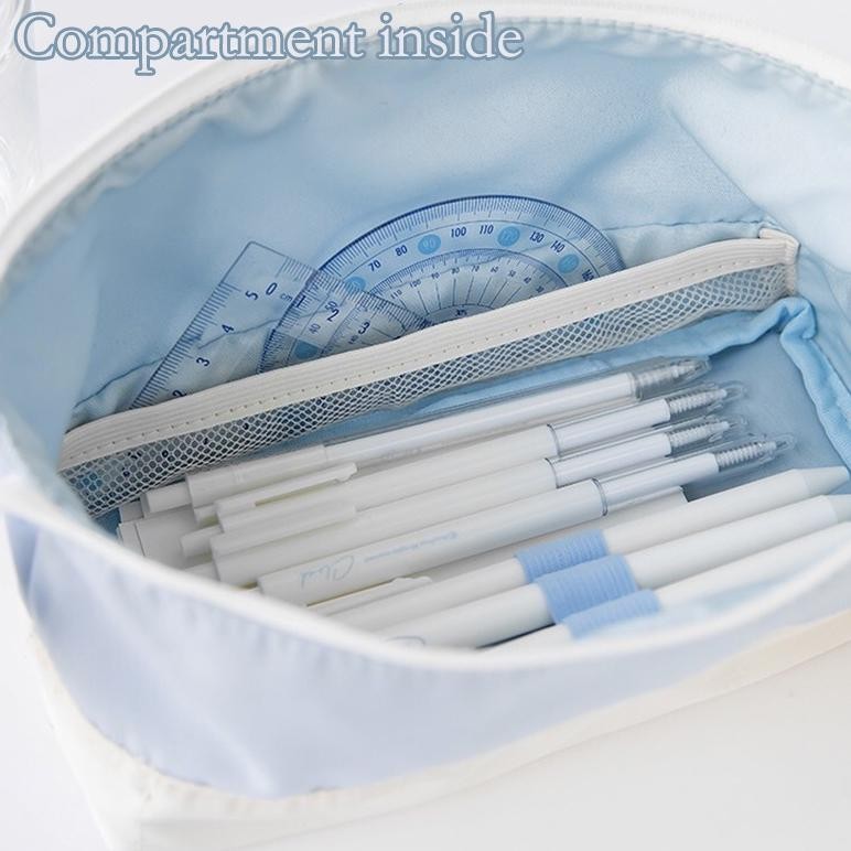 

As23 [Cod]Kotak Pensil Kanvas Lipat Kapasitas Besar Kantong Kawaii Tas Penyimpanan Kosmetik Multifungsi Untuk Perlengkapan Kantor Alat Tulis Siswa As23