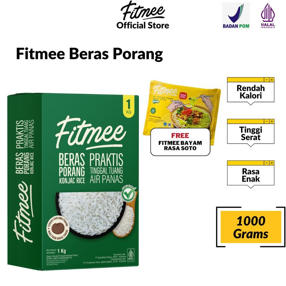 

Fitmee Bera Porang Gluten Free 1 G Hiratai Onjac Rice Free 1 Pc Fitmee E Bayam Oto 80 Gr