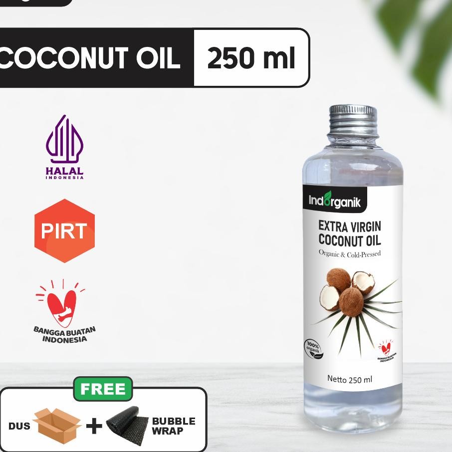 

Indorgani Vco Etra Virgin Coconut Oil Nya Elapa Murni Vco 250Ml Organi