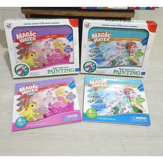 

Mainan Magic Book Buku Gambar Water Drawing Book