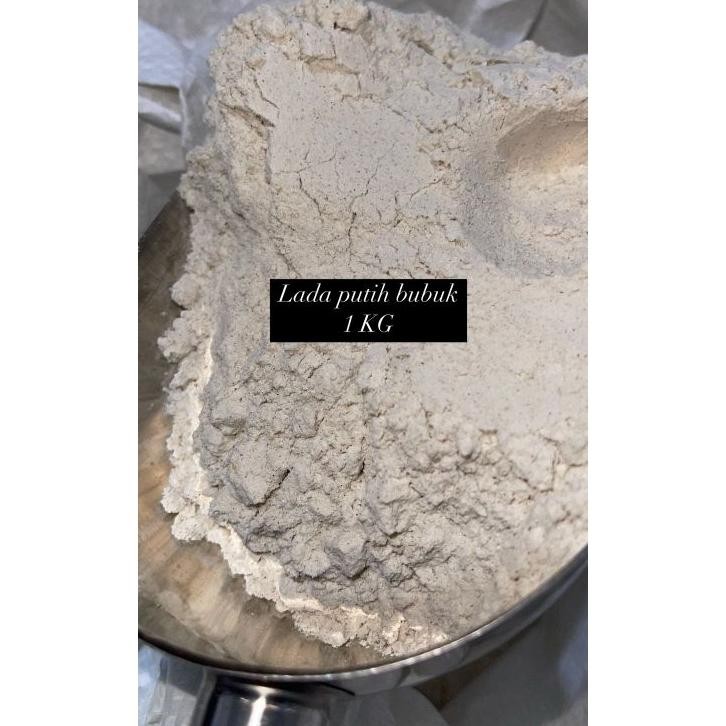 

Lada Putih Bubu 1 G White Papper Powder 1 G