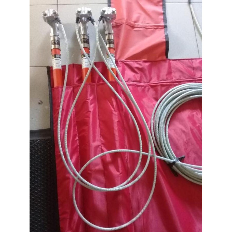 Grounding Stick 3 Stick Break Out Merah 20kv