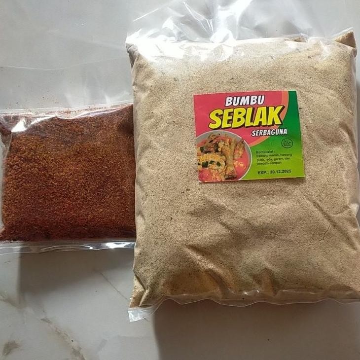 

Paet Bumbu Ebla Erbaguna 1G Bonu Bon Cabe 100Gcabe Jeletot Peda Wangi Gurih100G