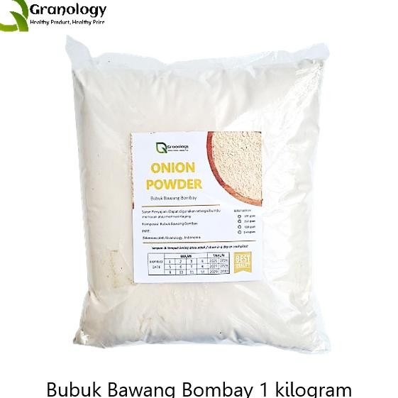 

Bawang Bombay Bubu Pure Onion Powder 1 Ilogram By Granology