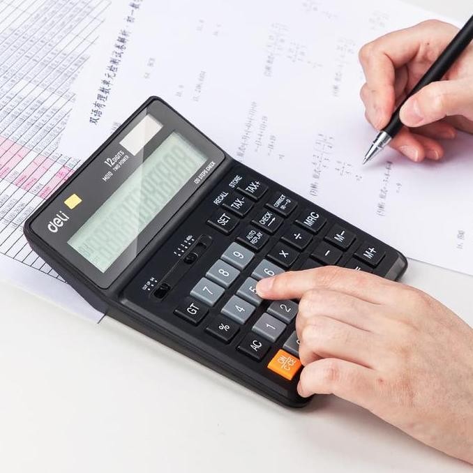 

Termurah Deli EM01020 Calculator/Kalkulator-12-digit Black