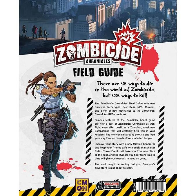 Terjangkau Zombicide Chronicles Rpg Field Guide