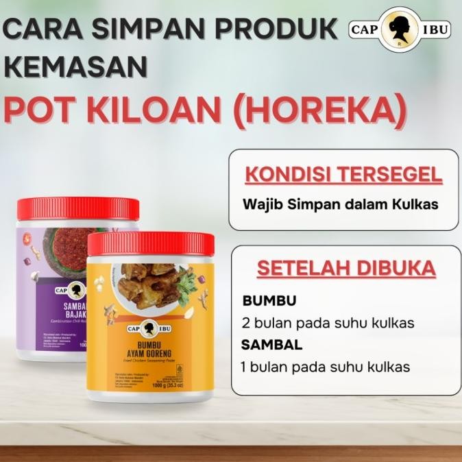 

CAP IBU Bumbu Rawon POT 1000gr GGS