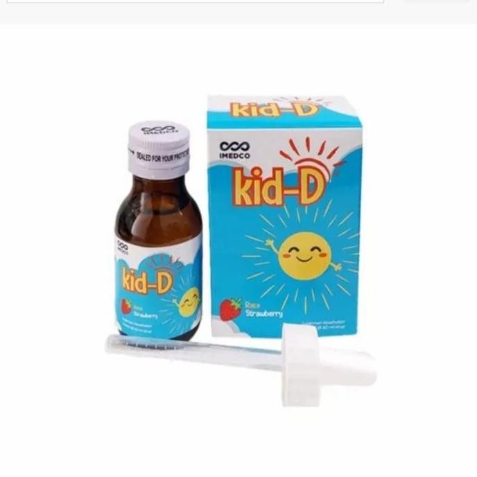 Terlaris kid d syrup/ vitamin d3 anak SALE