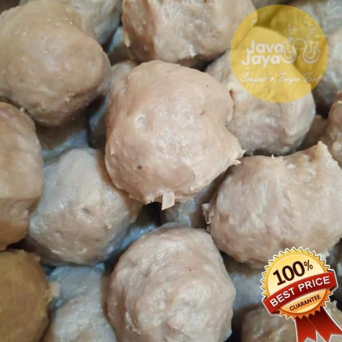

HIW Bakso Sapi Premium / Bakso Daging Sapi 1Kg Isi 100 pcs