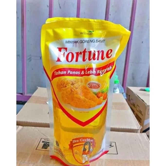 

HIW Minyak goreng fortune kemasan 1 liter sunco sovia viola hemart camar sedaap rose brand pouch refill