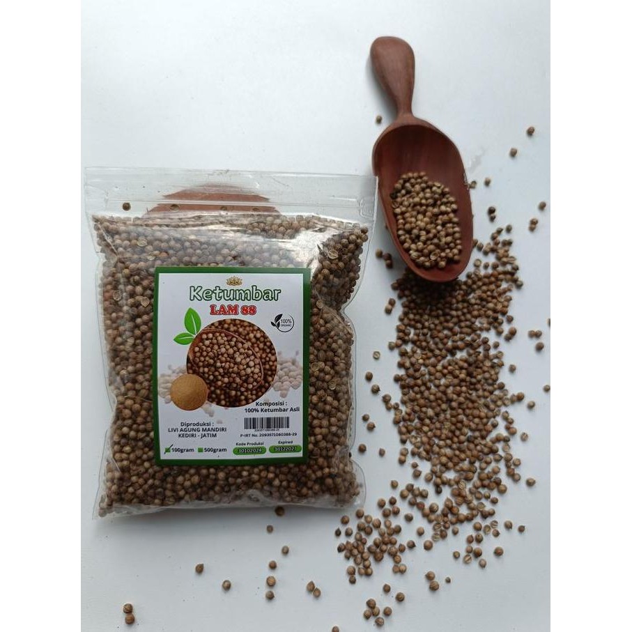 

HIW Ketumbar Premium Original Organik - 1 Kg - Masakan, Bahan