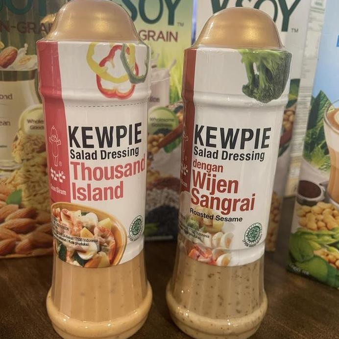 

Terlaris Kewpie Salad Dressing 200 Ml Caesar/Sesame/Wijen Sangrathousand Island