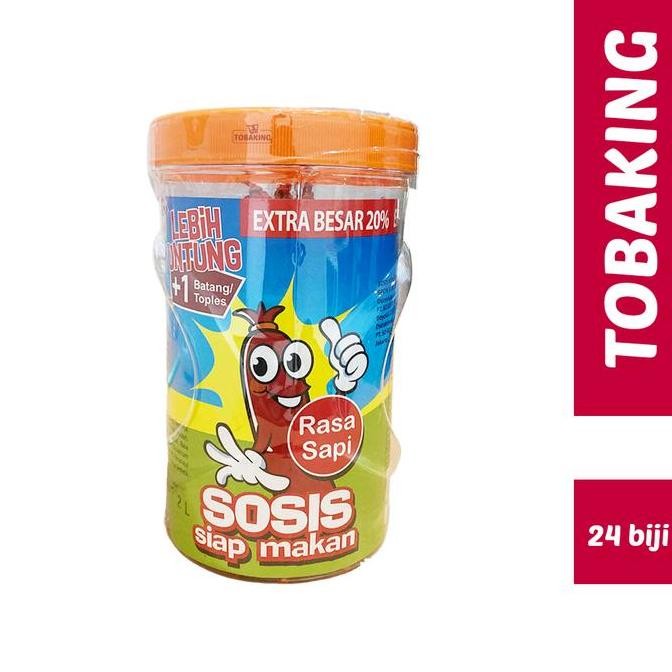 

HIW Sosis So Nice Toples Sosis Siap Makan isi 24 biji