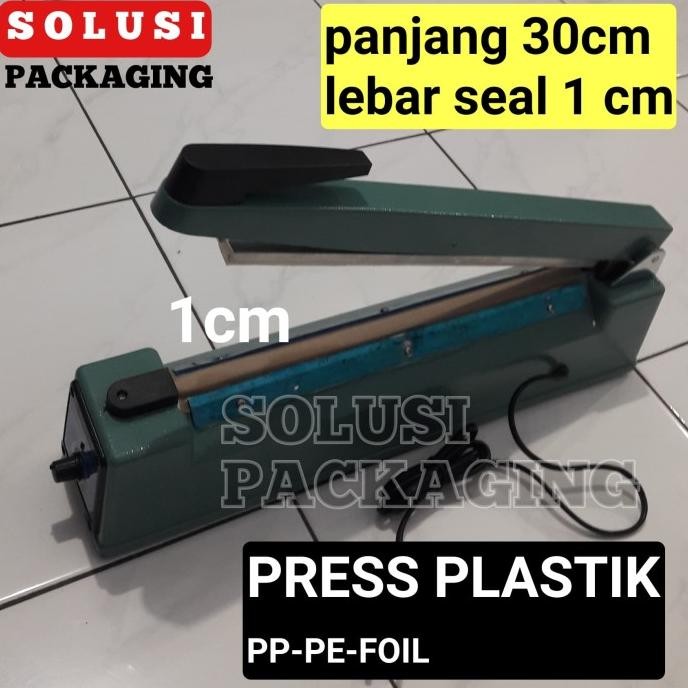HARGA DISC - SEALER LEBAR 1CM/PENGEMAS PEREKAT PLASTIK MAKANAN PRESS PLASTIK FOIL