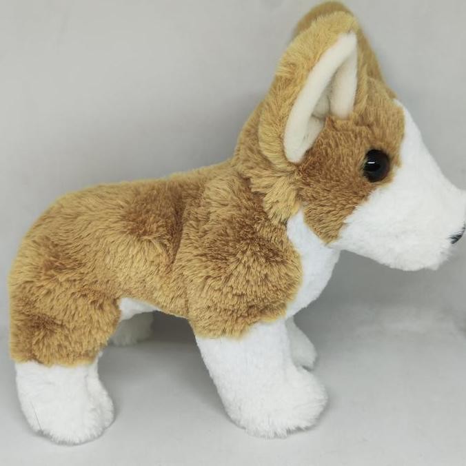 Boneka Hewan Merk Douglas Corgi/Domba/Katak/Piggy (M)Bulu super lembut