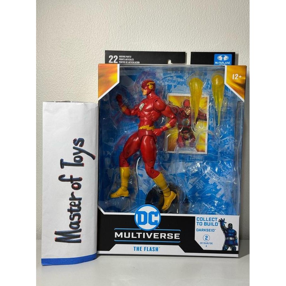 McFarlane DC Multiverse The Flash (Justice League Task Force) NO CTB - Ready Stock
