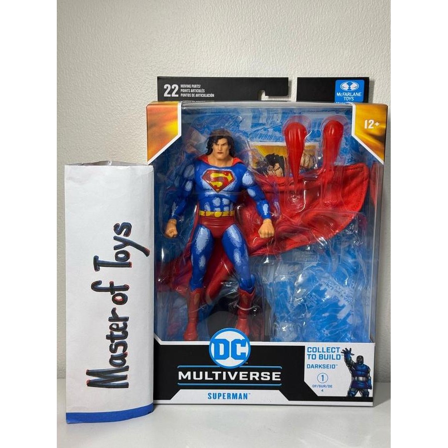 McFarlane DC Multiverse Superman (Justice League Task Force) NO CTB - Ready Stock