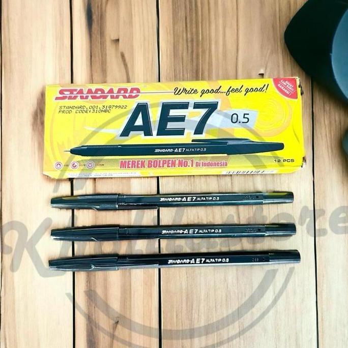 

Pulpen Standard AE7 Alfatip 0.5mm isi 12 pcs Termurah