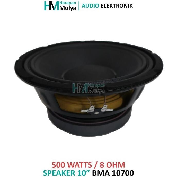 Bma 10700 Speaker 10" / Spiker 10 Inch New Stok