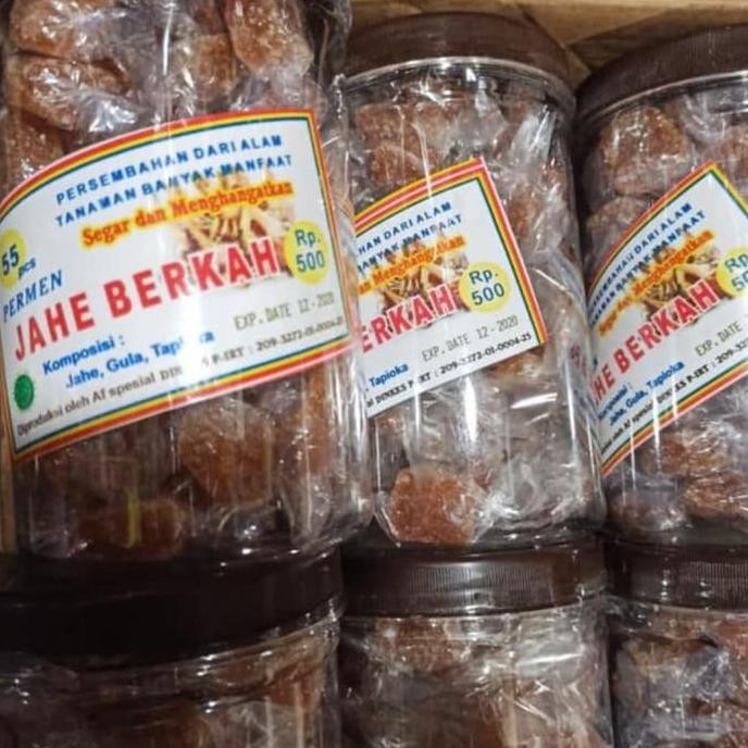

HIW PERMEN JAHE TOPLES ISI 55pcs
