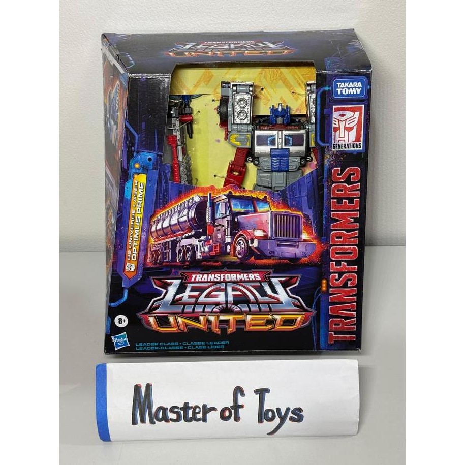 Hasbro Transformers Legacy G2 Universe Laser Optimus Prime - Ready Stock