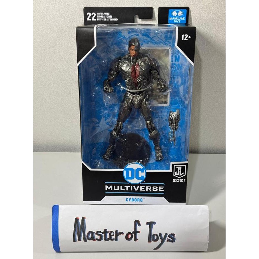 McFarlane DC Multiverse Cyborg (Justice League) 2021 - Ready Stock
