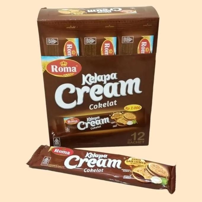

HIW Roma Kelapa CREAM Biscuit Biskuit Roma box