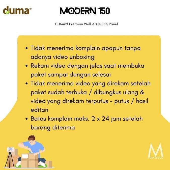 Miliki Duma Wpc - Modern 150 Wall & Ceilling Panel