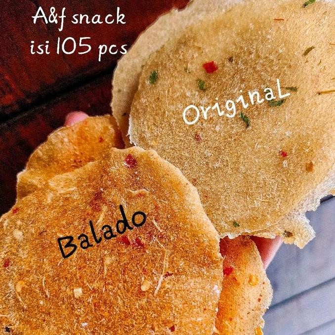 

HIW kicimpring enye mentah mix 2 varian rasa isi 105 pcs balado+original Cemilan Kering