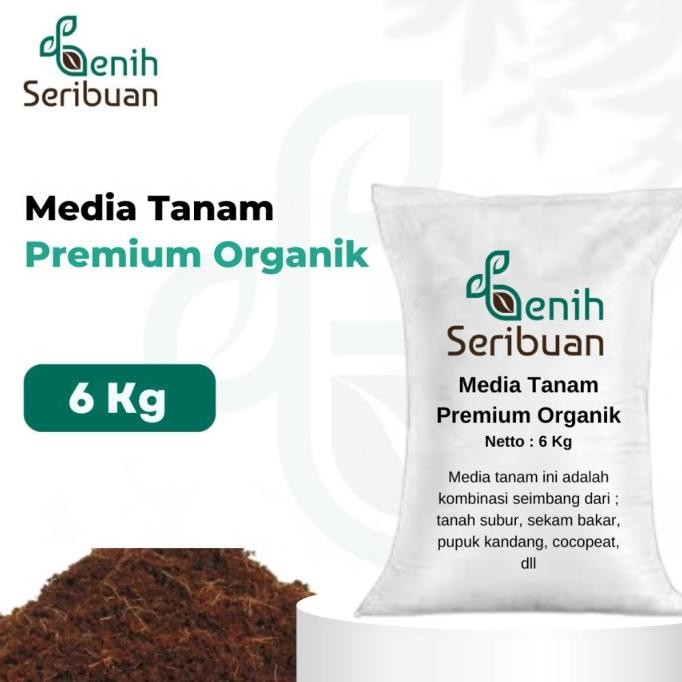 

Terlaris Media Tanam Organik Premium Tanah Subur Sekam Bakar Cocopeat Pupuk Kandang Via Instant/Sameday/Kargo Maksimal 1 Pack