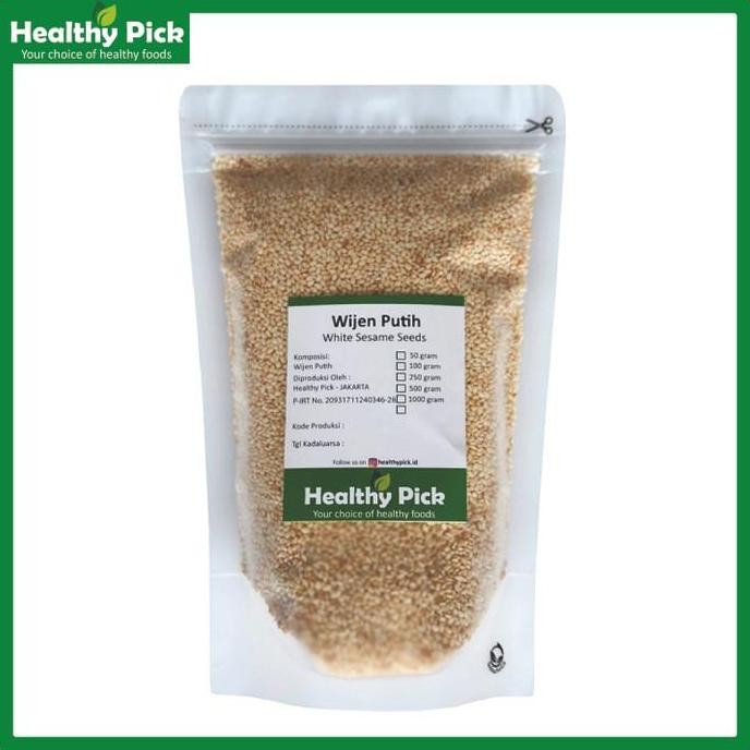 

Terlaris Wijen Putih Sesame 1 Kg / 1000Gr
