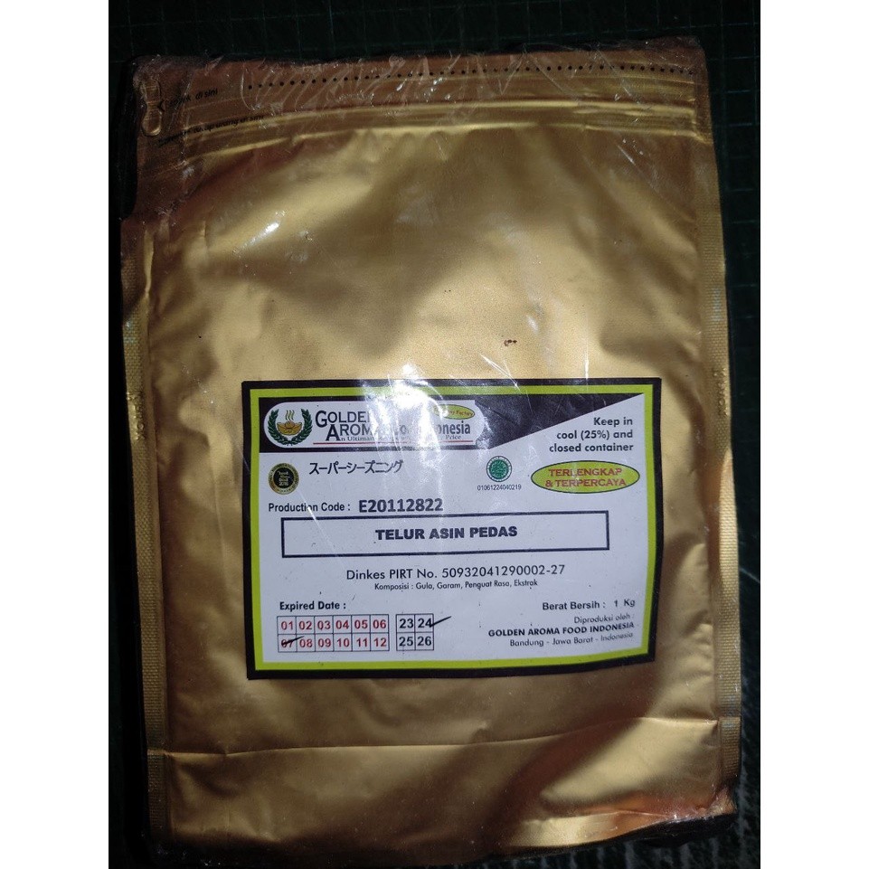 

BUMBU TABUR 1 KG RASA TELUR ASIN PEDAS