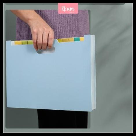 

Standing File A4/ File Folder Document Bag/ Tas Dokumen File 13 Sekat Special Promo...!!!