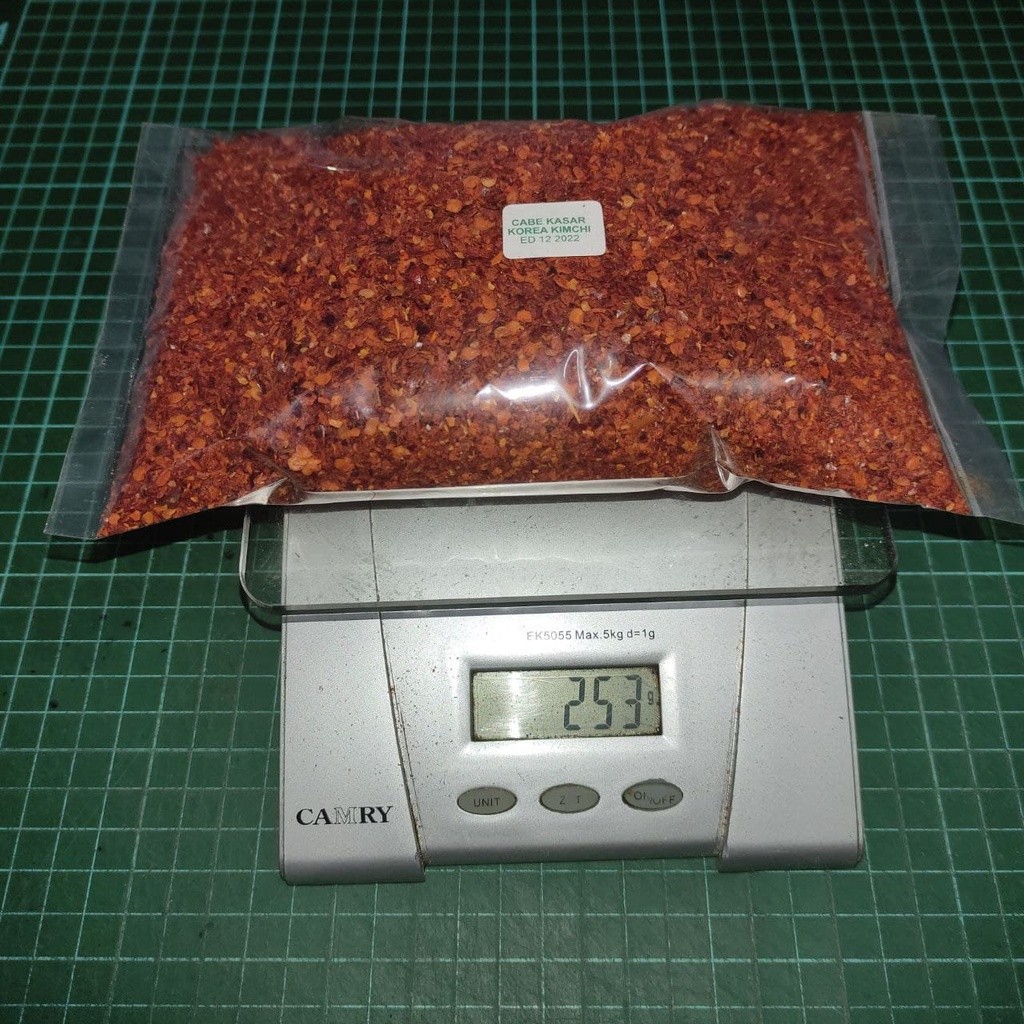

CABE BUBUK MERAH KASAR KOREA KIMCHI 250 GRAM, GOCHUGARU CHILI FLAKE, SALAH SATU BUMBU PENTING DALAM PEMBUATAN MASAKAN KOREA UNTUK MEMBUAT KIMCHI, HOMEMADE GOCHUJANG, ANEKA SUP (STEW) DAN BERBAGAI JENIS MASAKAN KOREA LAINNYA.