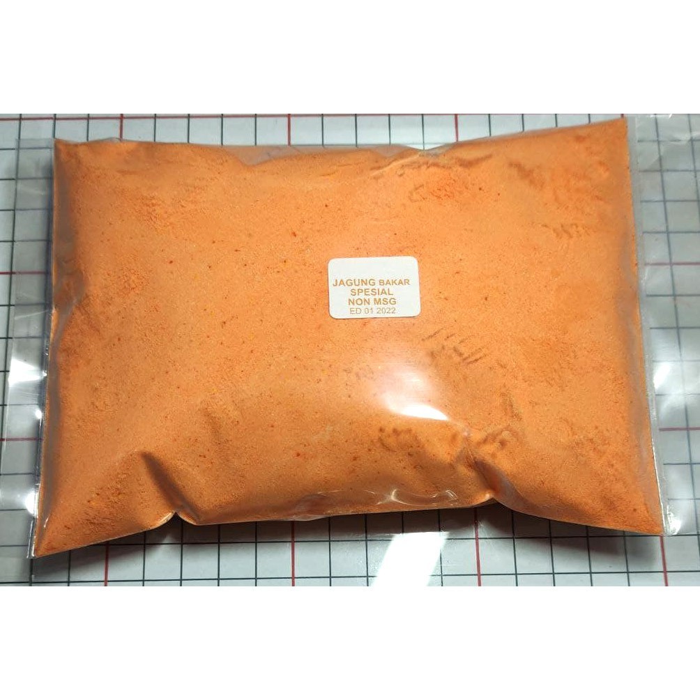 

BUMBU TABUR 250 GRAM REPACK RASA JAGUNG BAKAR SPESIAL NON MSG COCOK UNTUK ANEKA KRIPIK, AYAM SHIHLIN, KULIT/CEKER/USUS AYAM KRISPY, POPCORN, KENTANG KRISPY, CIMOL, GORENGAN, TAHU CRISPY, MIE LIDI, KRIPIK PISANG, MAKARONI, RUJAK JAMBU KRISTAL, RUJAK BUAH