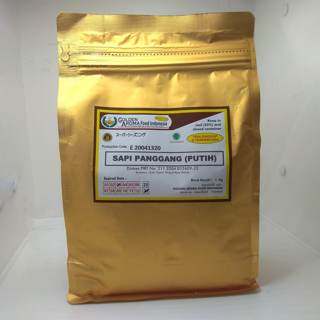 

NG BUMBU TABUR 250 GRAM REPACK RASA SAPI PANGGANG PUTIH COCOK UNTUK ANEKA KRIPIK, AYAM SHIHLIN,
